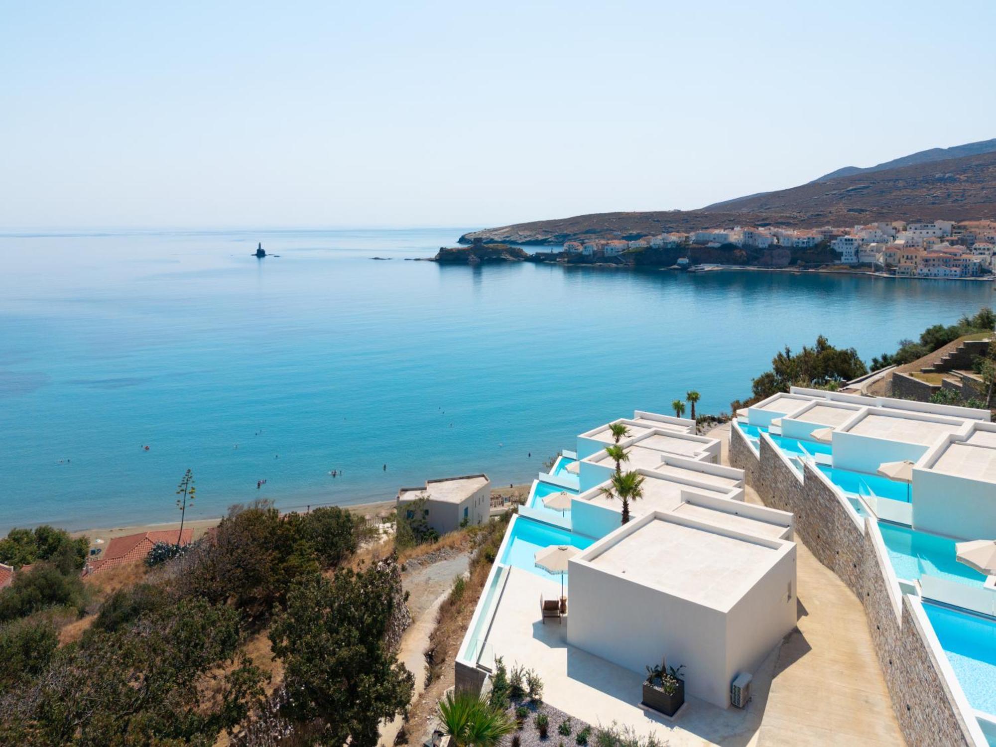 Golden Vista, Beachfront Suites By Explore Andros Экстерьер фото